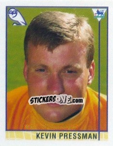 Figurina Kevin Pressman - Premier League Inglese 1995-1996 - Merlin