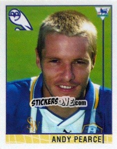 Cromo Andy Pearce - Premier League Inglese 1995-1996 - Merlin