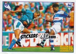 Figurina Mark Bright (Superstar) - Premier League Inglese 1995-1996 - Merlin