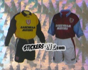 Sticker Home Kits - Premier League Inglese 1995-1996 n. 351 - Merlin