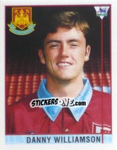 Sticker Danny Williamson - Premier League Inglese 1995-1996 - Merlin