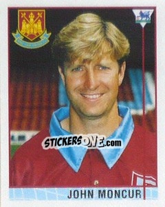 Sticker John Moncur - Premier League Inglese 1995-1996 - Merlin