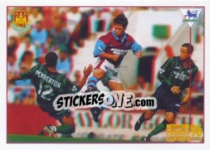 Sticker Tony Cottee (Superstar) - Premier League Inglese 1995-1996 - Merlin