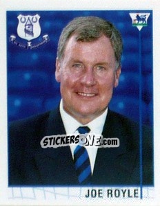 Sticker Joe Royle (Manager) - Premier League Inglese 1995-1996 - Merlin