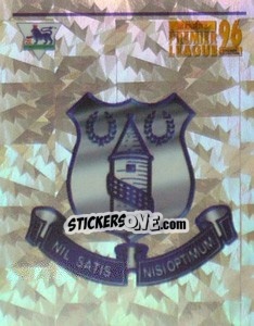 Sticker Club Emblem - Premier League Inglese 1995-1996 n. 376 - Merlin