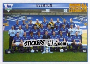 Figurina Team Photo - Premier League Inglese 1995-1996 - Merlin