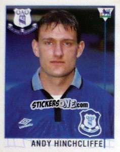 Sticker Andy Hinchcliffe - Premier League Inglese 1995-1996 n. 380 - Merlin