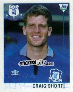 Sticker Craig Short - Premier League Inglese 1995-1996 - Merlin