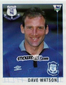 Figurina Dave Watson - Premier League Inglese 1995-1996 - Merlin