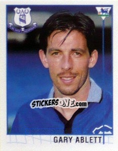 Sticker Gary Ablett - Premier League Inglese 1995-1996 - Merlin