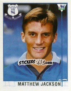 Figurina Matthew Jackson - Premier League Inglese 1995-1996 - Merlin