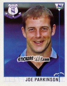 Figurina Joe Parkinson - Premier League Inglese 1995-1996 - Merlin