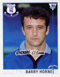 Figurina Barry Horne - Premier League Inglese 1995-1996 - Merlin