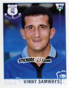 Sticker Vinny Samways - Premier League Inglese 1995-1996 - Merlin
