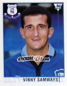 Cromo Vinny Samways - Premier League Inglese 1995-1996 n. 390 - Merlin