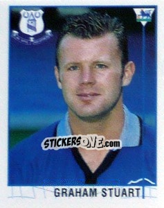 Figurina Graham Stuart - Premier League Inglese 1995-1996 - Merlin