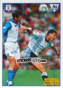Sticker Paul Rideout (Superstar) - Premier League Inglese 1995-1996 n. 398 - Merlin