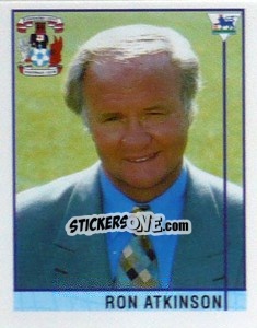 Sticker Ron Atkinson (Manager) - Premier League Inglese 1995-1996 - Merlin