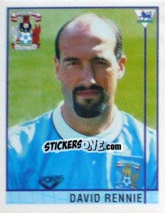 Sticker David Rennie - Premier League Inglese 1995-1996 n. 412 - Merlin