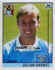 Cromo Julian Darby - Premier League Inglese 1995-1996 - Merlin