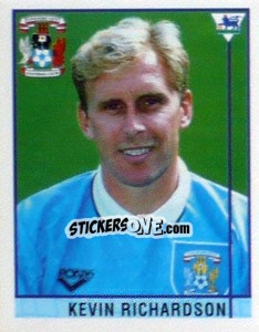 Sticker Kevin Richardson - Premier League Inglese 1995-1996 - Merlin