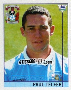 Sticker Paul Telfer - Premier League Inglese 1995-1996 n. 418 - Merlin