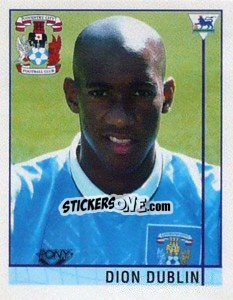 Sticker Dion Dublin - Premier League Inglese 1995-1996 n. 419 - Merlin