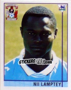 Figurina Nii Lamptey - Premier League Inglese 1995-1996 n. 422 - Merlin