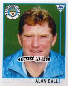 Figurina Alan Ball (Manager) - Premier League Inglese 1995-1996 - Merlin