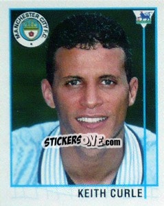 Sticker Keith Curle - Premier League Inglese 1995-1996 - Merlin