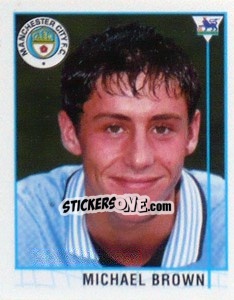 Sticker Michael Brown - Premier League Inglese 1995-1996 - Merlin