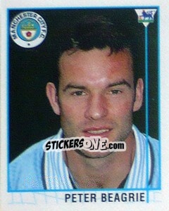 Cromo Peter Beagrie - Premier League Inglese 1995-1996 - Merlin