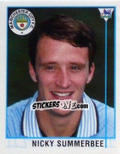 Sticker Nicky Summerbee - Premier League Inglese 1995-1996 n. 445 - Merlin