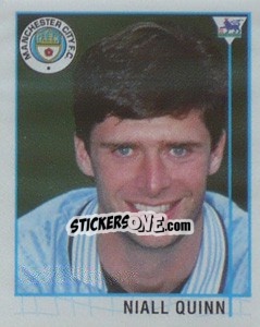 Sticker Niall Quinn - Premier League Inglese 1995-1996 - Merlin