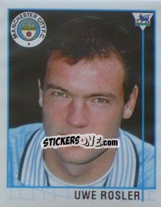 Cromo Uwe Rosler - Premier League Inglese 1995-1996 - Merlin