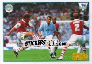 Sticker Keith Curle (Superstar) - Premier League Inglese 1995-1996 - Merlin