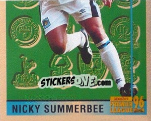 Sticker Nicky Summerbee (Leading Player 2/2) - Premier League Inglese 1995-1996 n. 452 - Merlin