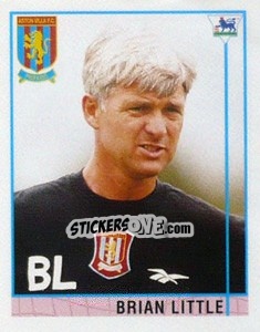 Sticker Brian Little (Manager) - Premier League Inglese 1995-1996 - Merlin