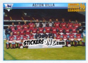 Figurina Team Photo - Premier League Inglese 1995-1996 - Merlin