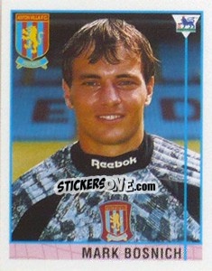 Sticker Mark Bosnich - Premier League Inglese 1995-1996 n. 457 - Merlin