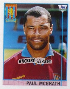 Sticker Paul McGrath - Premier League Inglese 1995-1996 n. 460 - Merlin