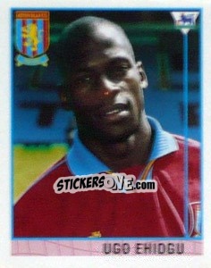 Cromo Ugo Ehiogu - Premier League Inglese 1995-1996 - Merlin