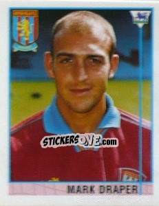 Sticker Mark Draper - Premier League Inglese 1995-1996 n. 470 - Merlin