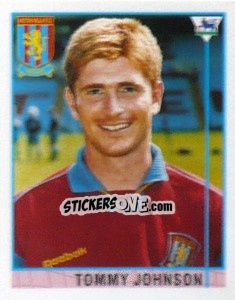 Sticker Tommy Johnson - Premier League Inglese 1995-1996 - Merlin