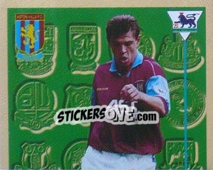 Sticker Savo Milosevic (Leading Player 1/2) - Premier League Inglese 1995-1996 - Merlin