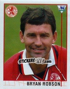 Cromo Bryan Robson (Manager) - Premier League Inglese 1995-1996 - Merlin