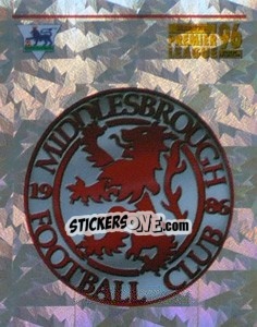 Figurina Club Emblem - Premier League Inglese 1995-1996 - Merlin