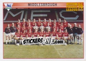 Cromo Team Photo - Premier League Inglese 1995-1996 - Merlin