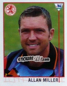 Sticker Allan Miller - Premier League Inglese 1995-1996 n. 483 - Merlin