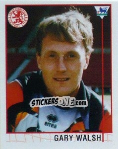 Sticker Gary Walsh - Premier League Inglese 1995-1996 - Merlin
